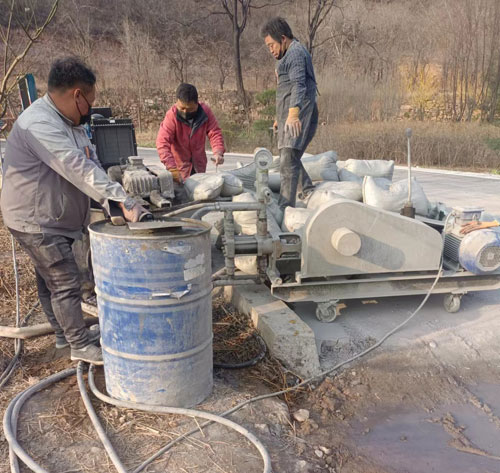 慈溪路面下沉注浆