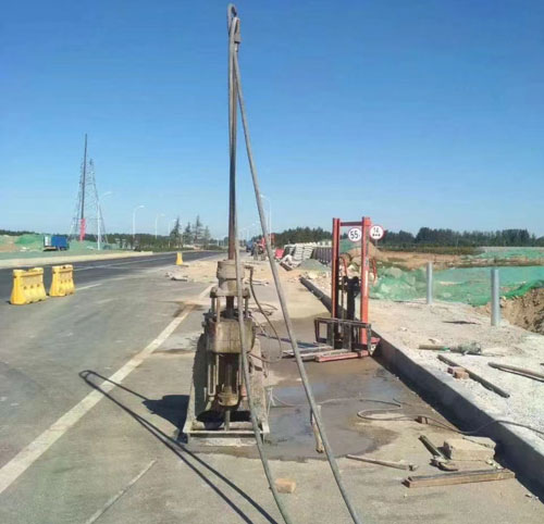 慈溪公路高聚物注浆加固